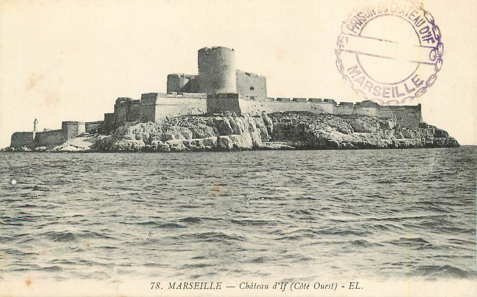 CPA Marseille Chateau d'If (Cote Ouest)
