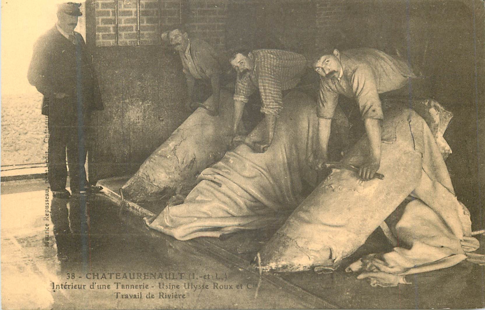 REPRO Chateaurenault (I et L) Interieur du Tannerie
