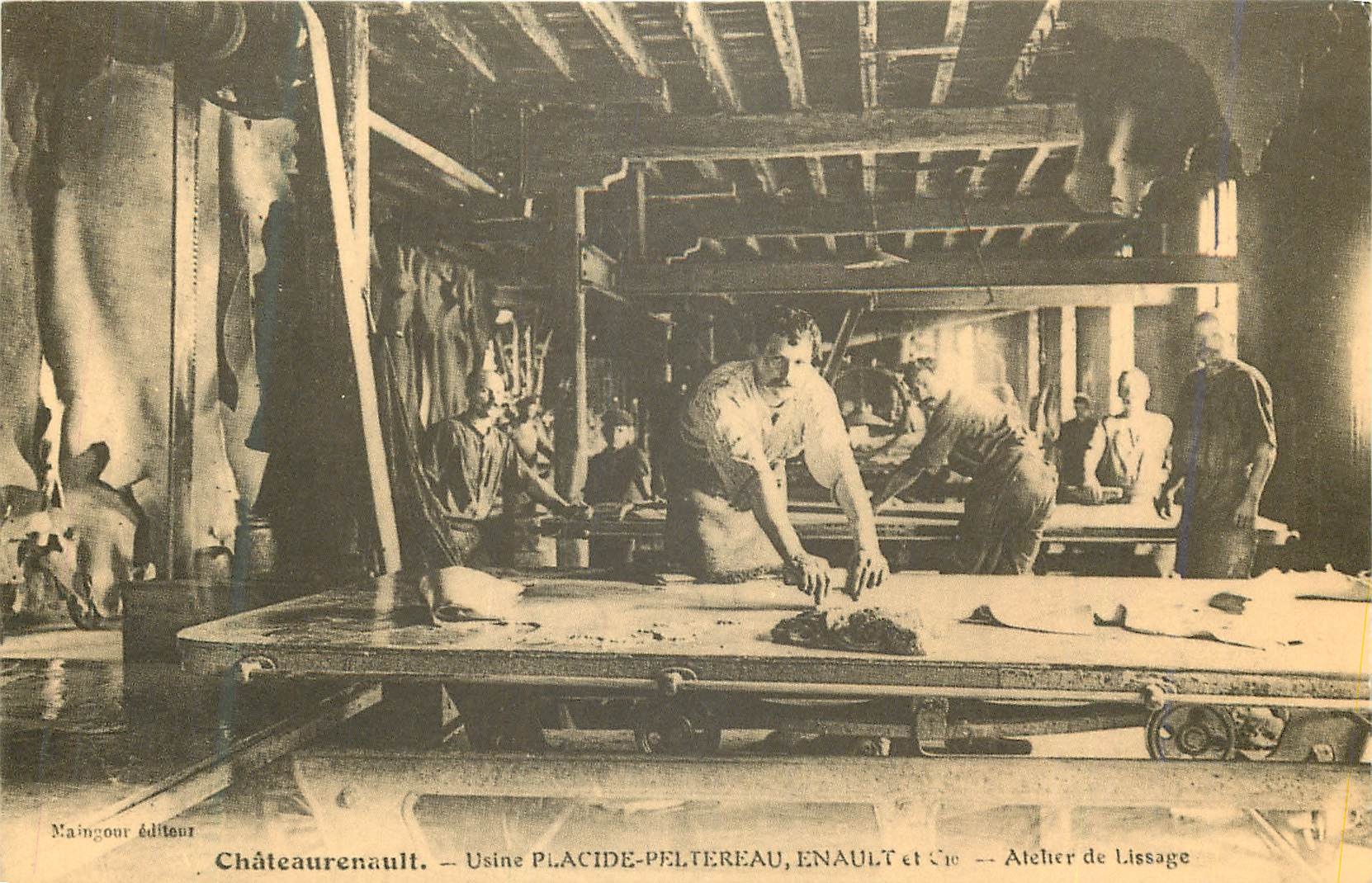 REPRO Chateaurenault Usine Placide Peltereau Enault Atelier de lissage