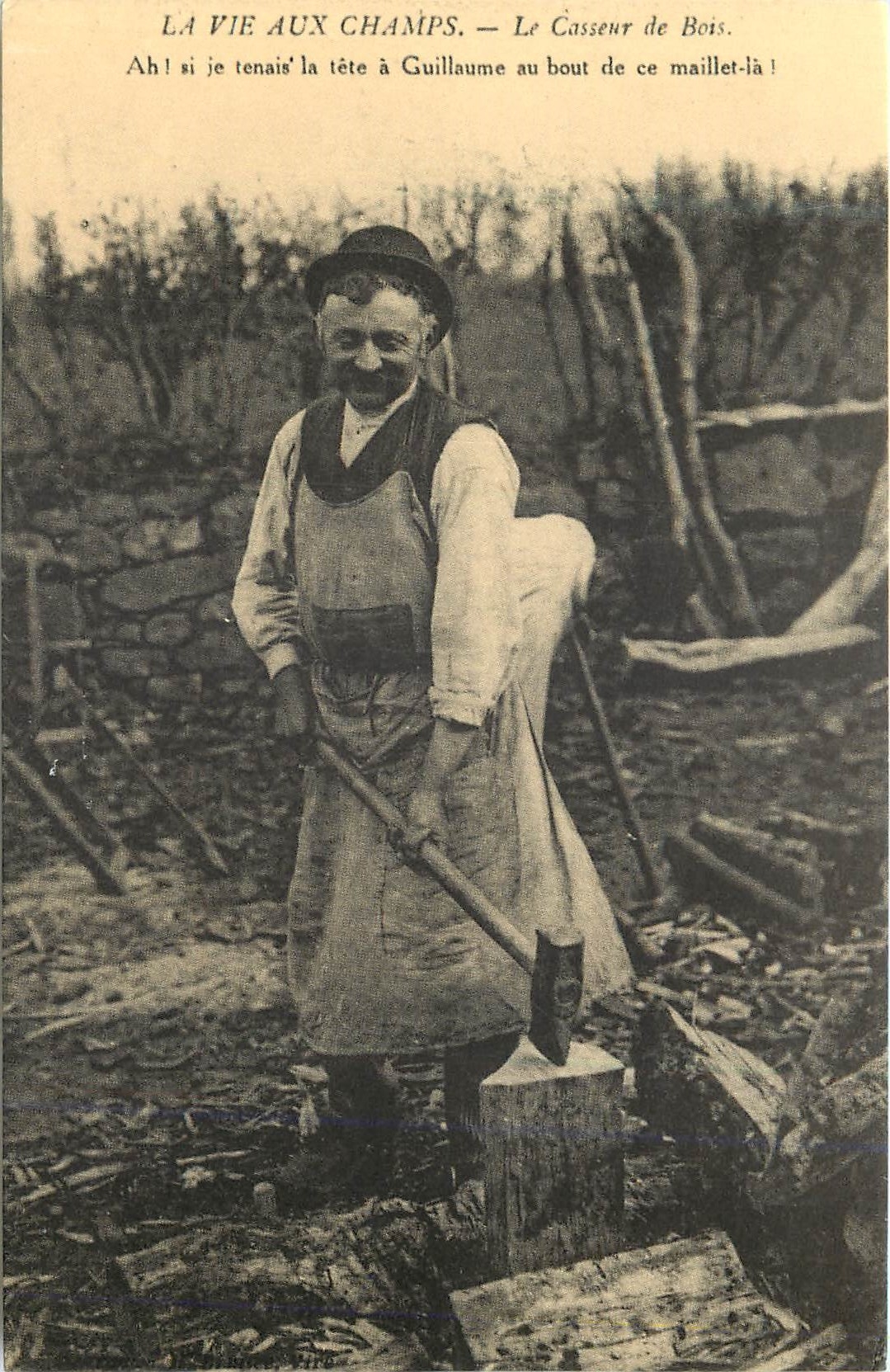 REPRO La Vie aux Champs Le Casseur de Bois