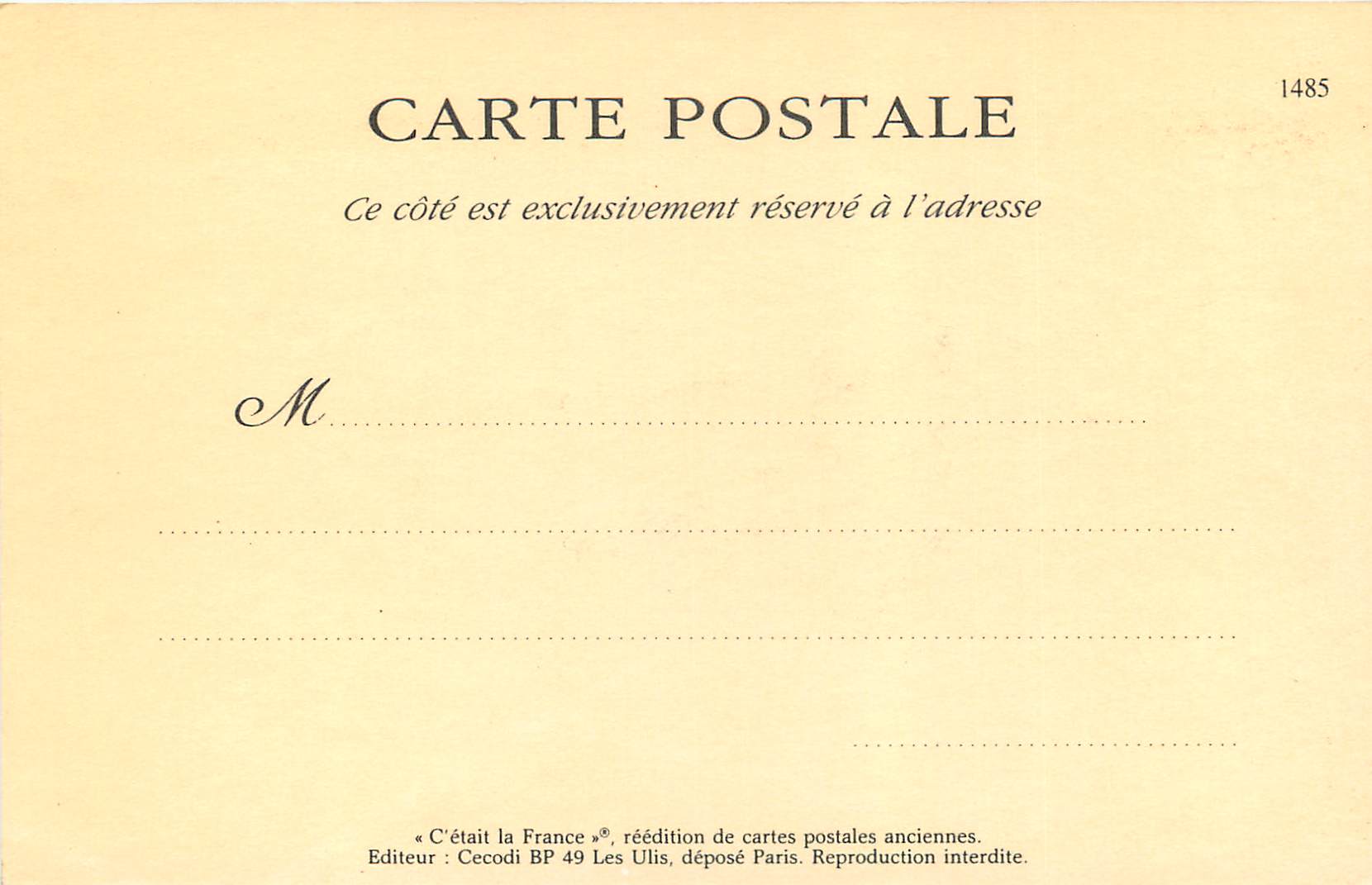 Bordeaux — Vendeur de plaisirs — T.I.P. — Verso