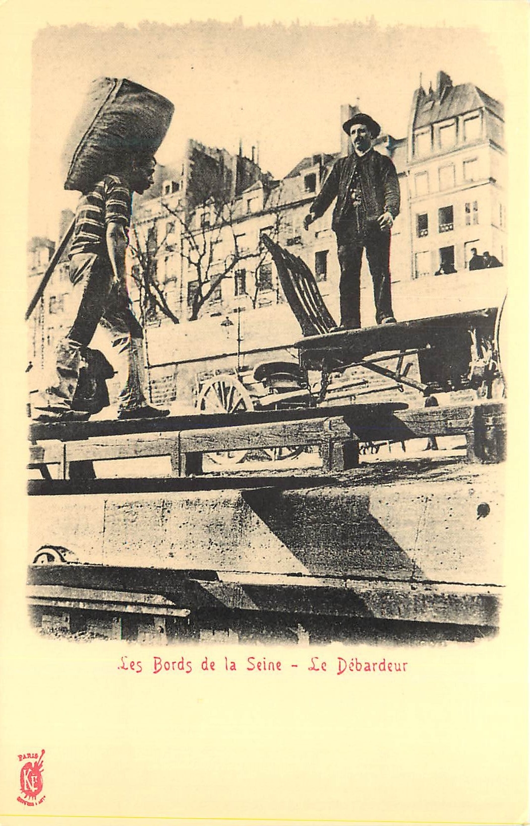 REPRO Les Bords de la Seine Le Debardeur