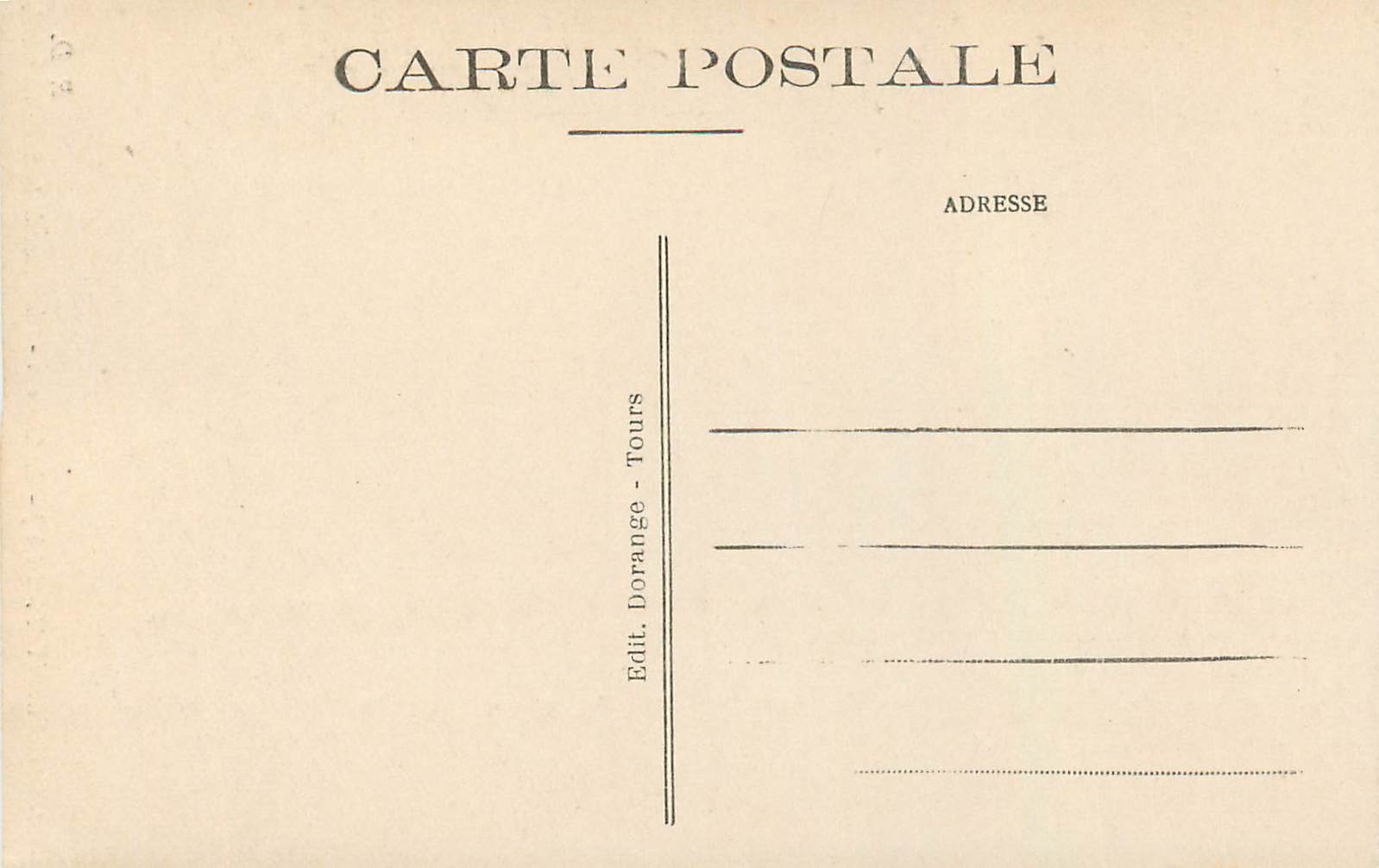 CPA Cheverny (L et Ch) Le Chateau Cheminee de la Salle des Gardes — Rückseite