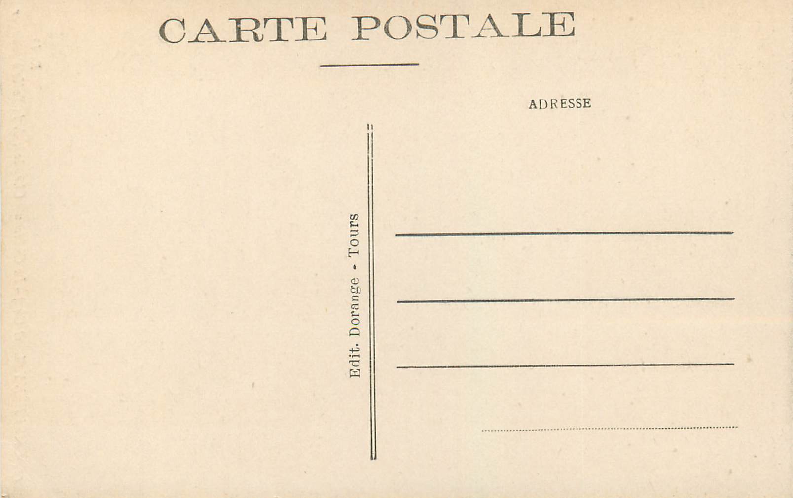 CPA Cheverny (L et Ch) Le Chateau Cheminee de la Salle a Manger — Rückseite