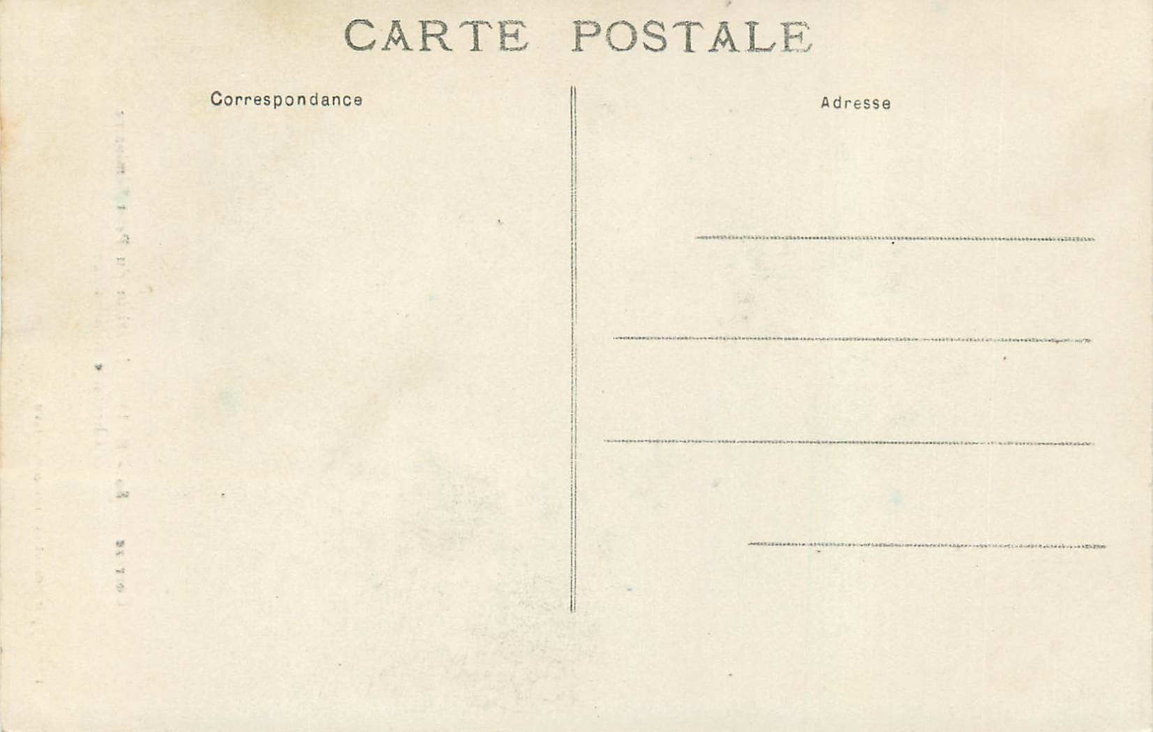 CPA Correze 80 Brive Interieur du Petit Seminaire Cheminee Renaissance — Rückseite