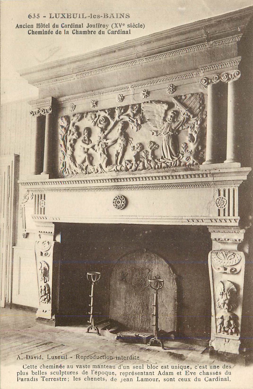 CPA Luxeuil Les Bains Ancien Hotel du Cardinal Jouffroy (XVe Siecle)