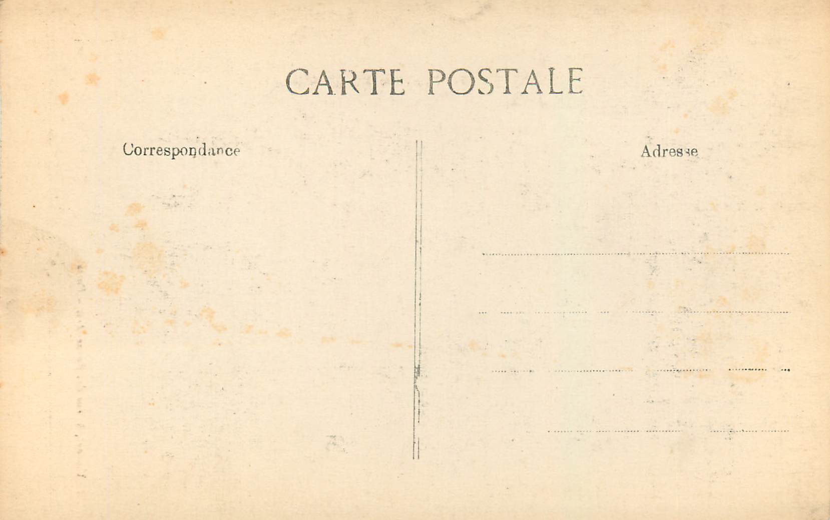 CPA A Vincent 4 Rue des Beaux Arts Paris Cheminee — Rückseite