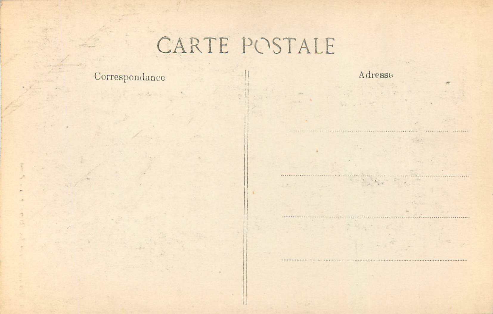 CPA A Vincent 4 Rue des Beaux Arts Paris Cheminee — Rückseite