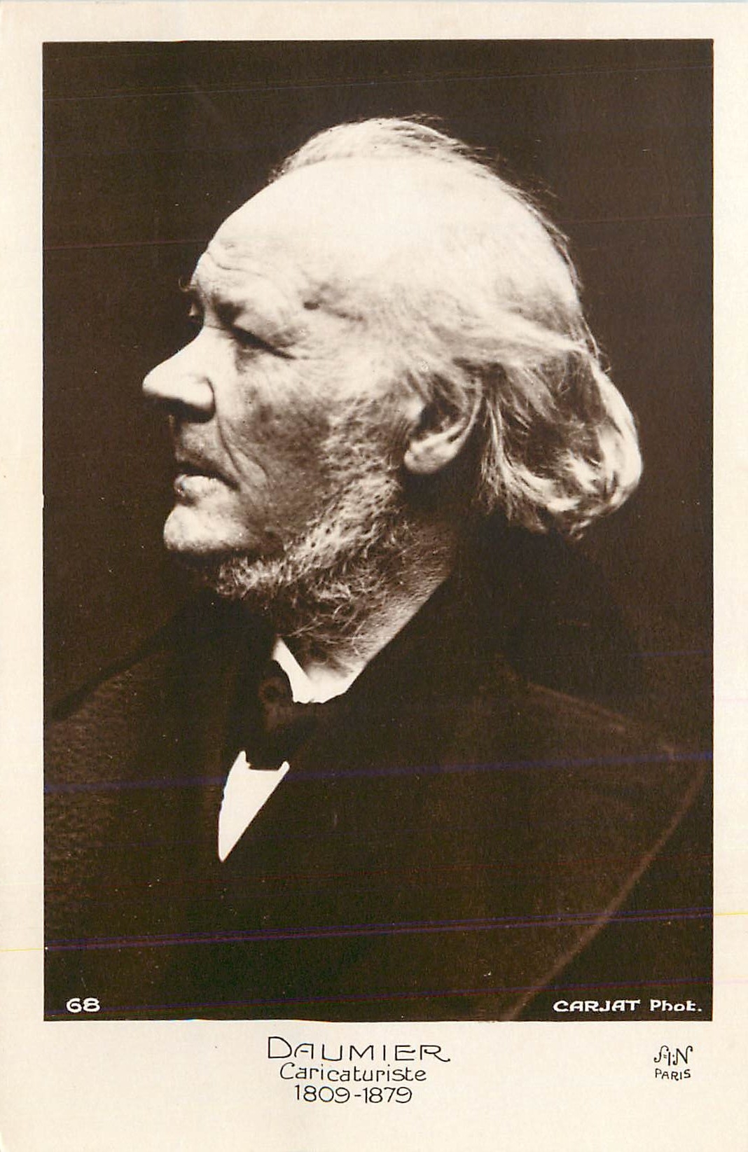 CPA Daumier Caricaturiste 1809 1879