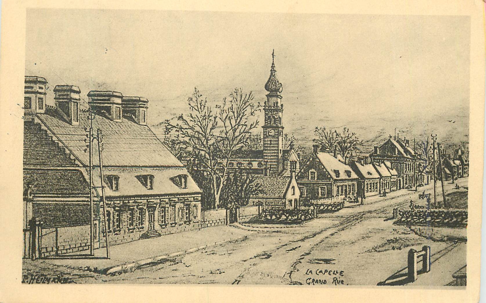 CPA La Capeve Grand Rue