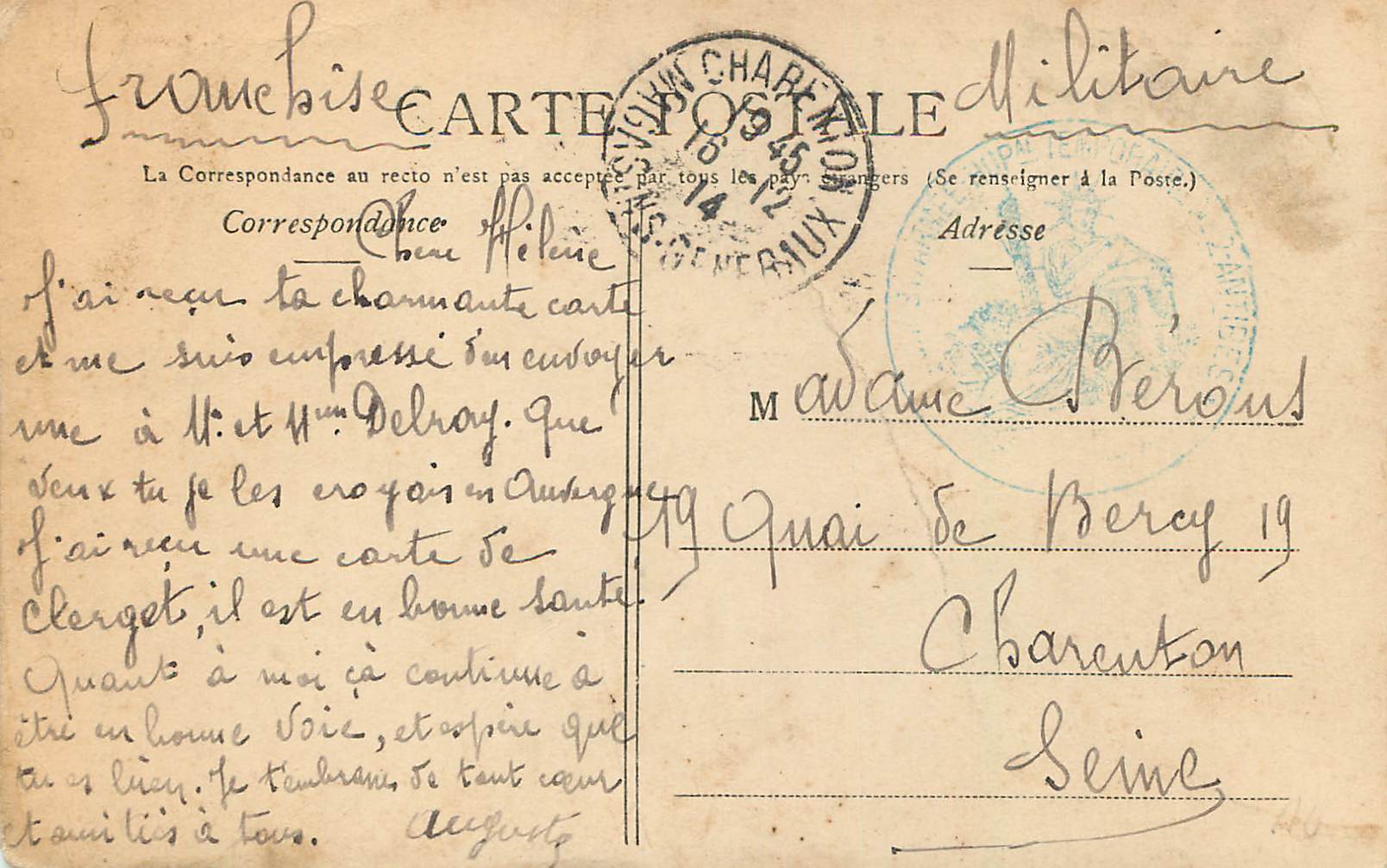 Grasse (A.M.) — Allgemeiner Blick — L. Maillan, Buchhändler-Verleger, Cannes — Rückseite