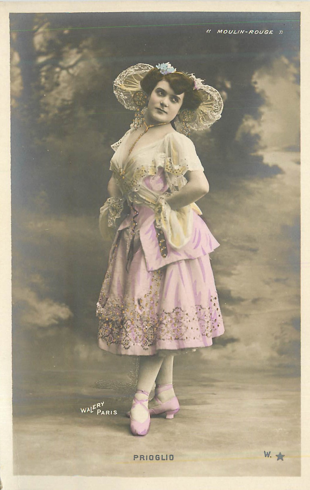 CPA Moulin Rouge Walery Paris Prioglio