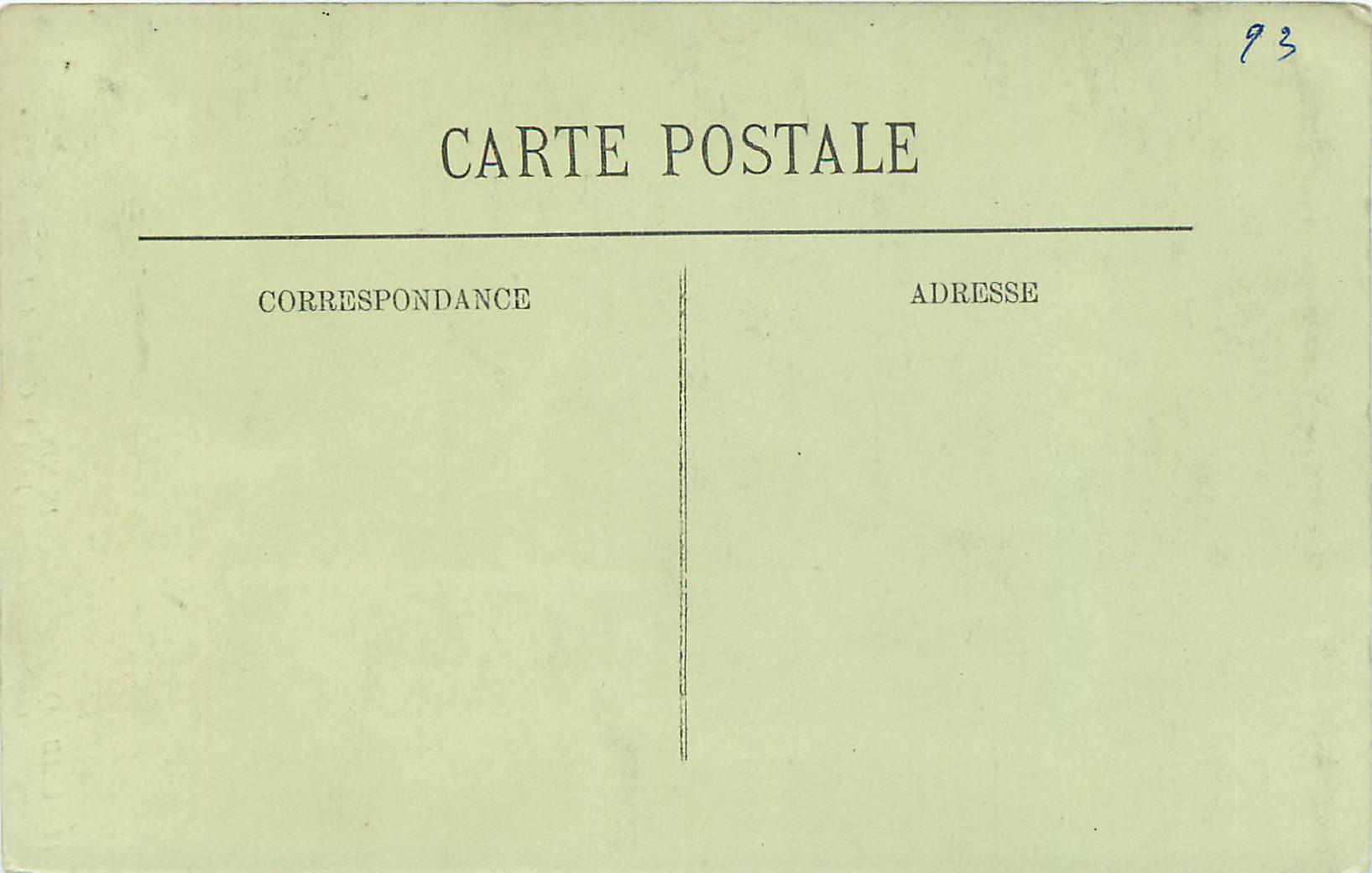 CPA Abbaye de Saint Denis Tombeau de Francois Ier et de Claude de France — Rückseite