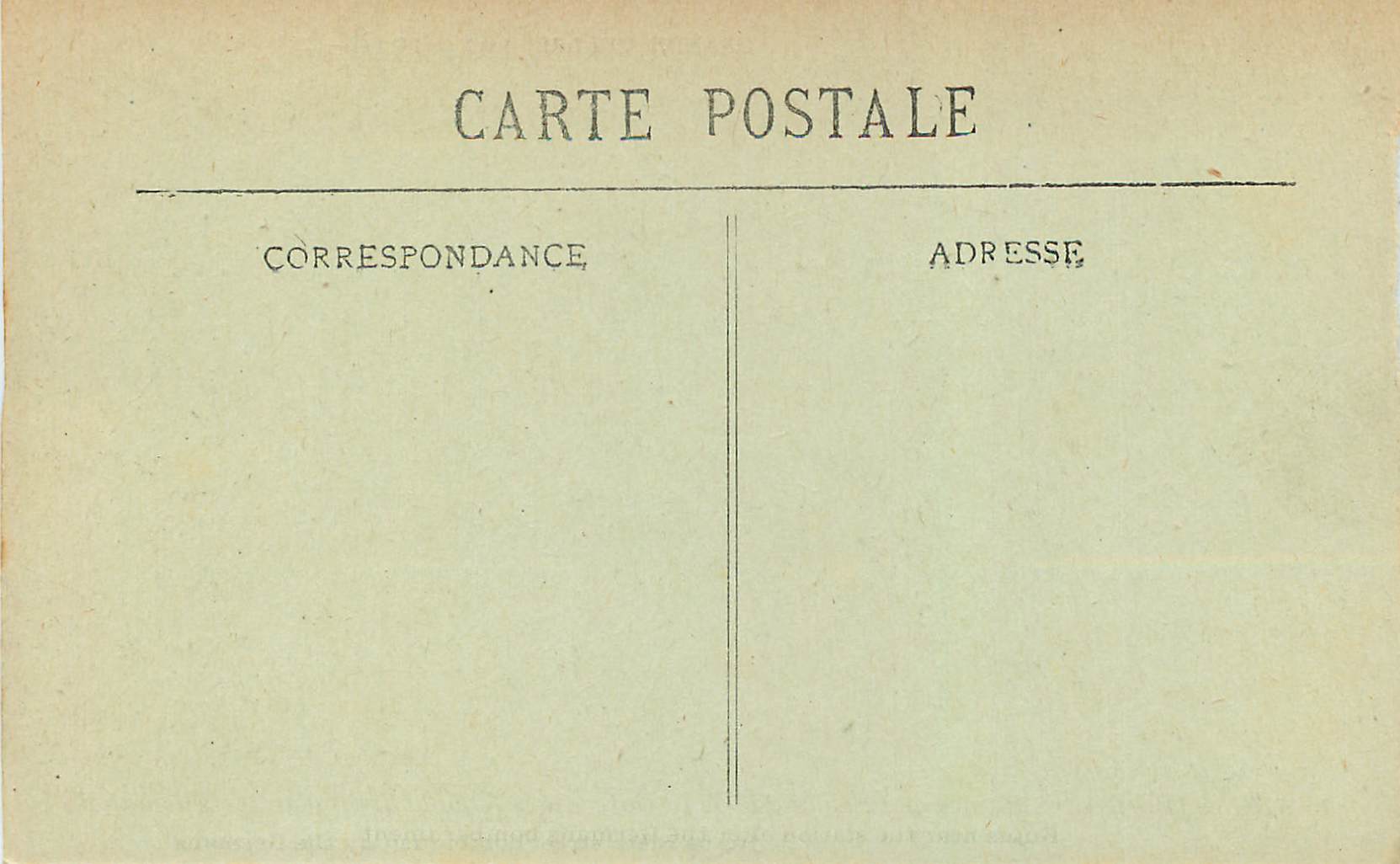 CPA Grande Guerre 1914 1918 Arras de Ca Ruines Rue Rietz Bombardee par les Allemands Militaria — Rückseite