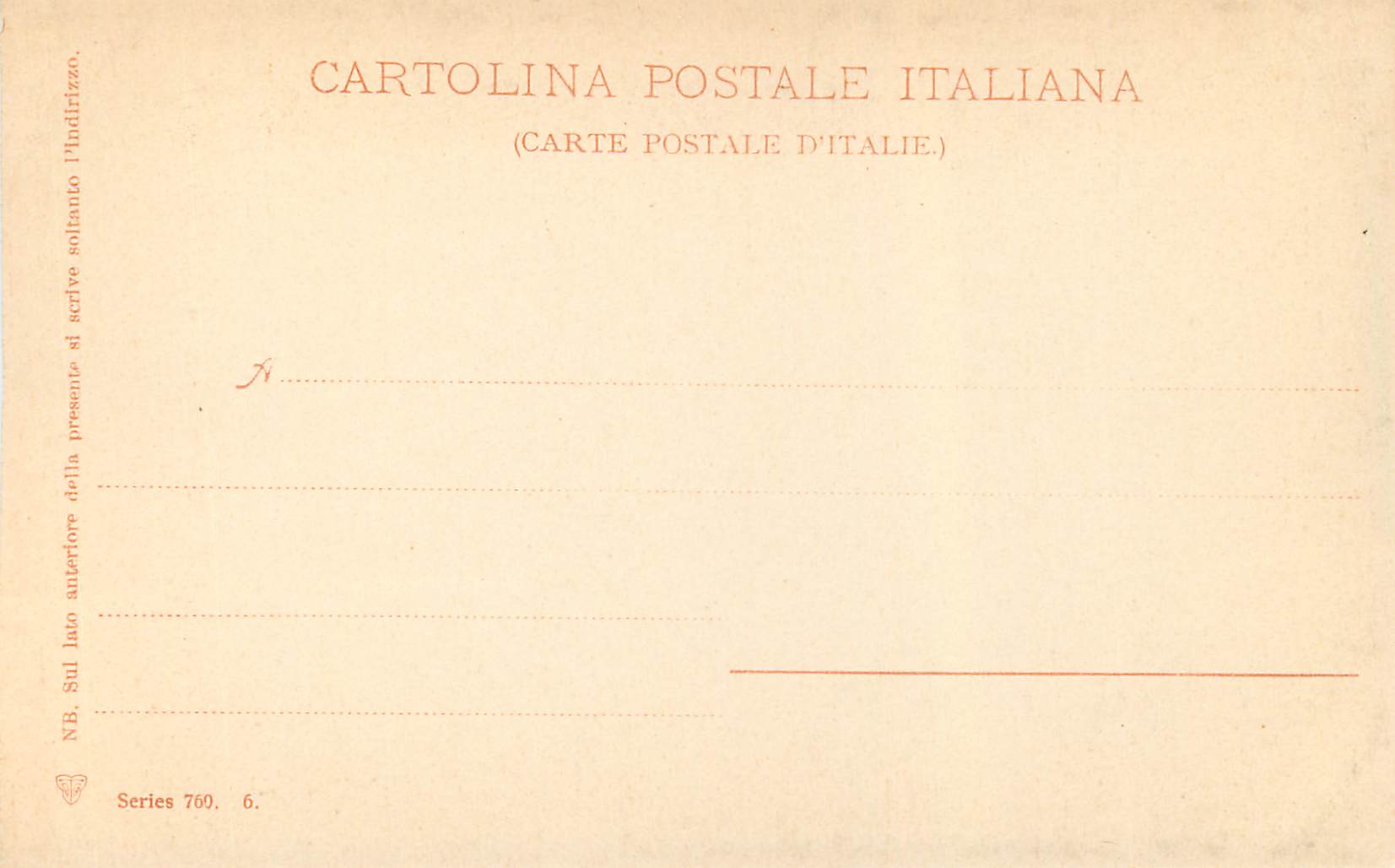 CPA La Madonna Che Adora il Bambino (Fra Filippo Lippi) — Verso