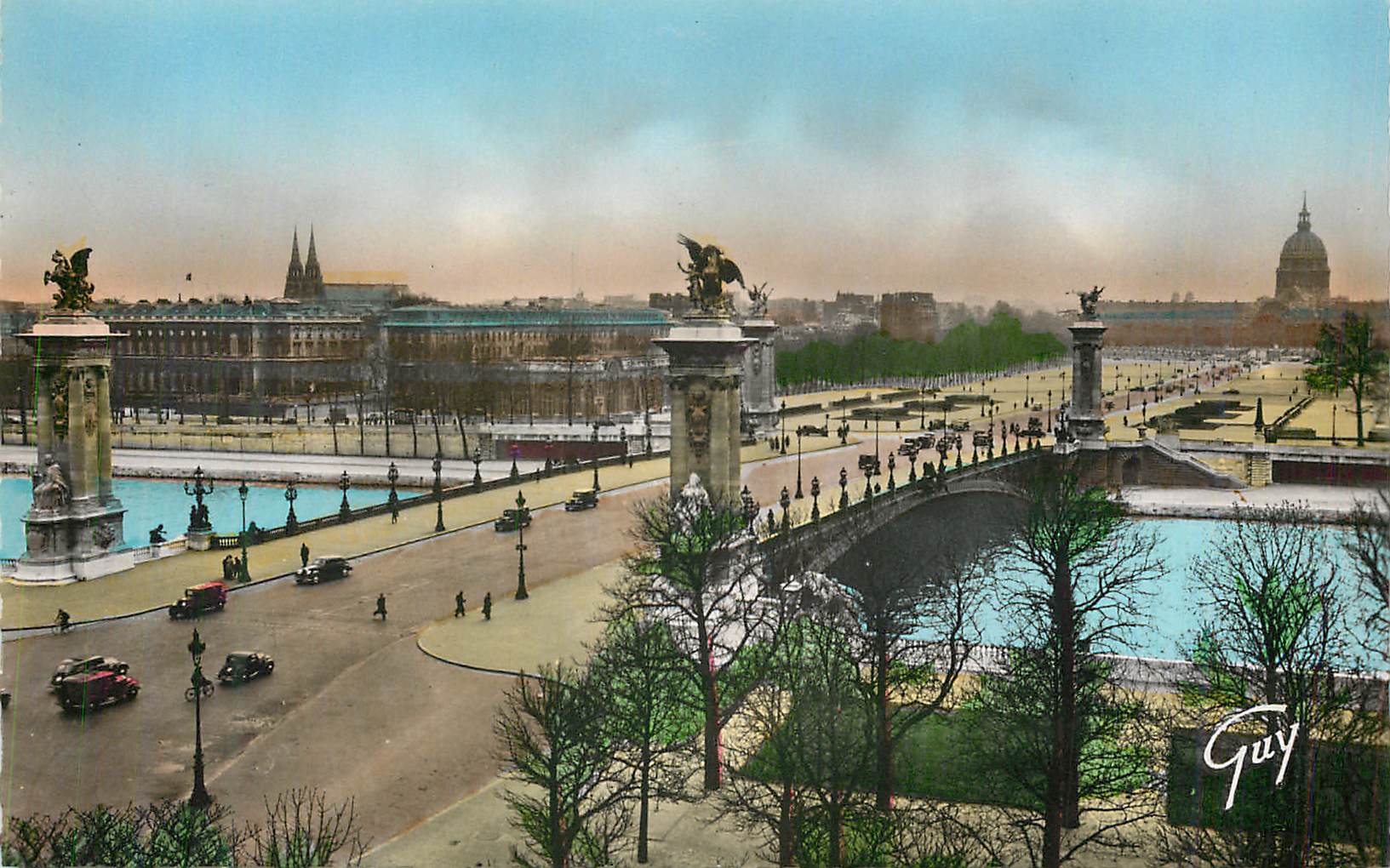 CPM Paris et Ses Merveilles Le Pont Alexandre III (1900) et L'Esplanade des Invalides
