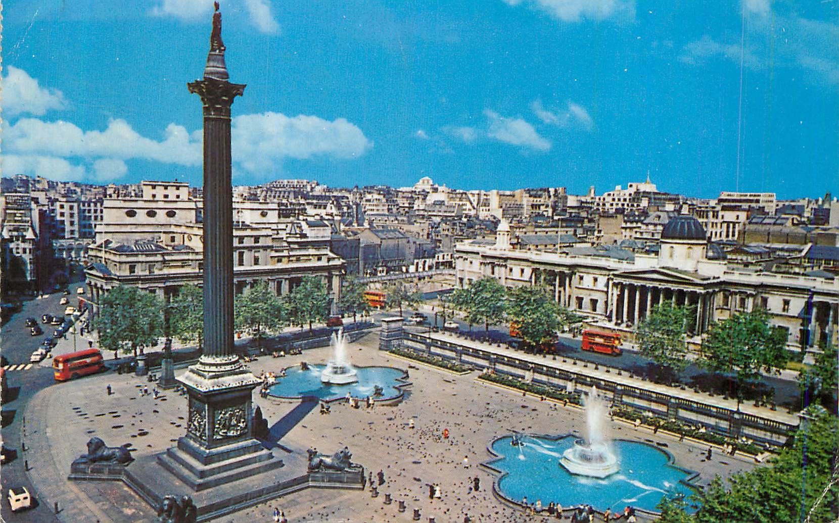 CPM Trafalgar Square and Nelsone's Column London