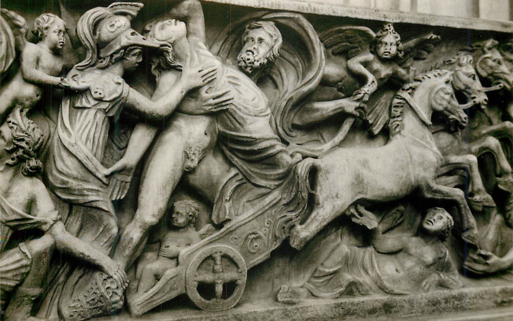 CPM Proserpina Sarkophag um 180 Detail