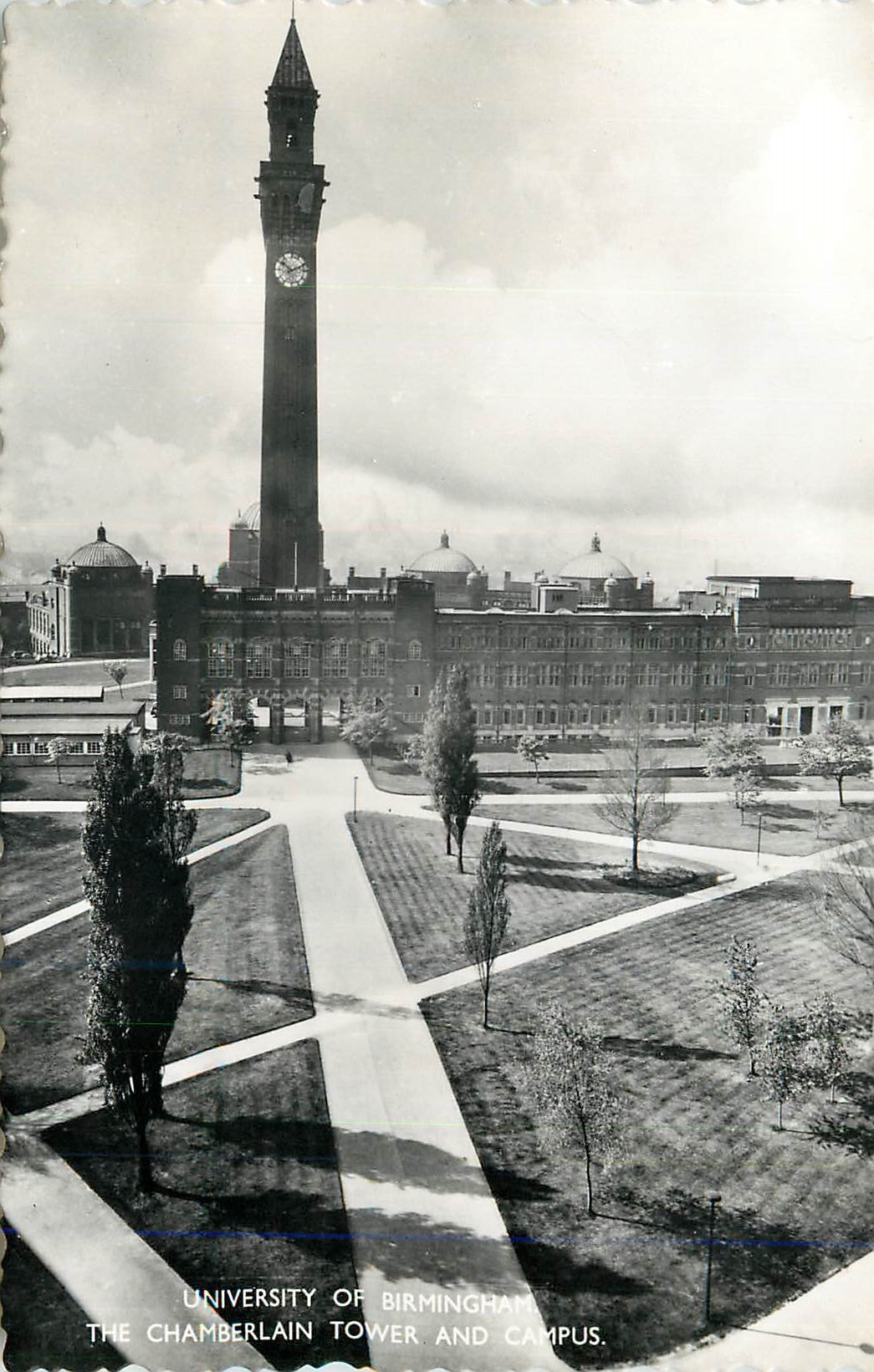 CPA University of Birmingham the Chamberlain Tower and Campus