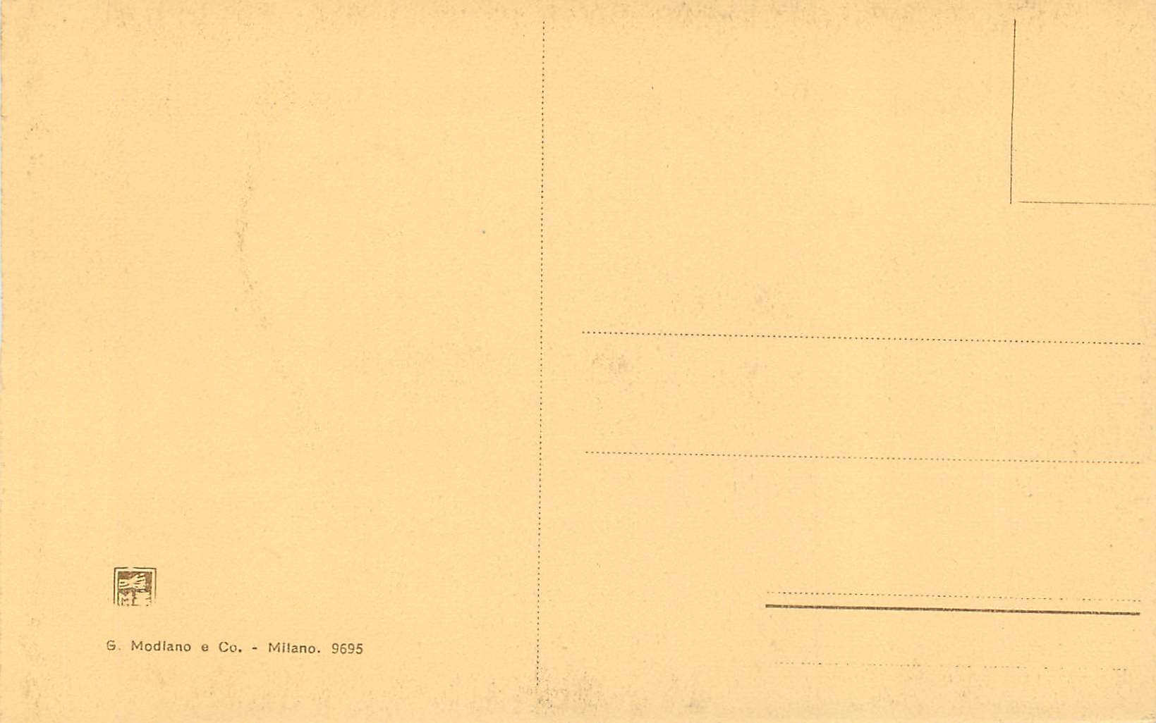 CPA Monumantale Cortosa di Pavia Sant'Ambrogio (Borgognone) — Rückseite