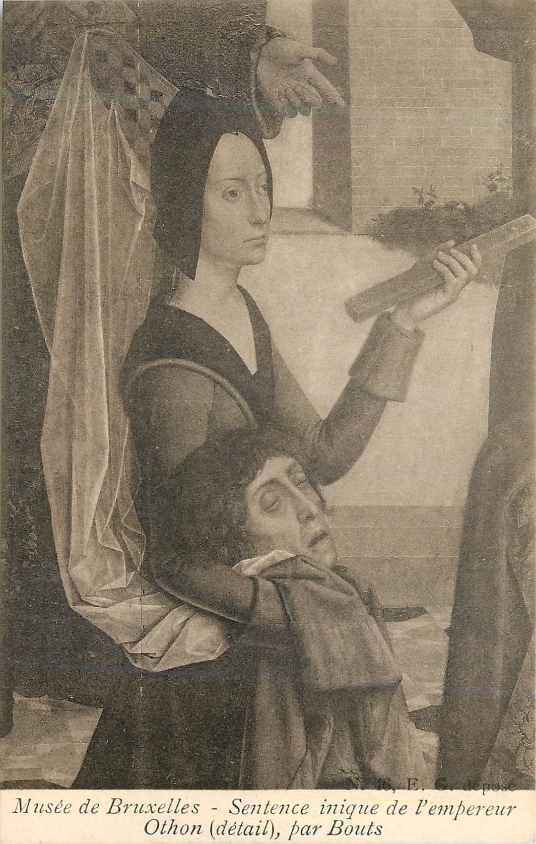 Musée de Bruxelles - Sentence inique de l'empereur Othon (détail), par Bouts