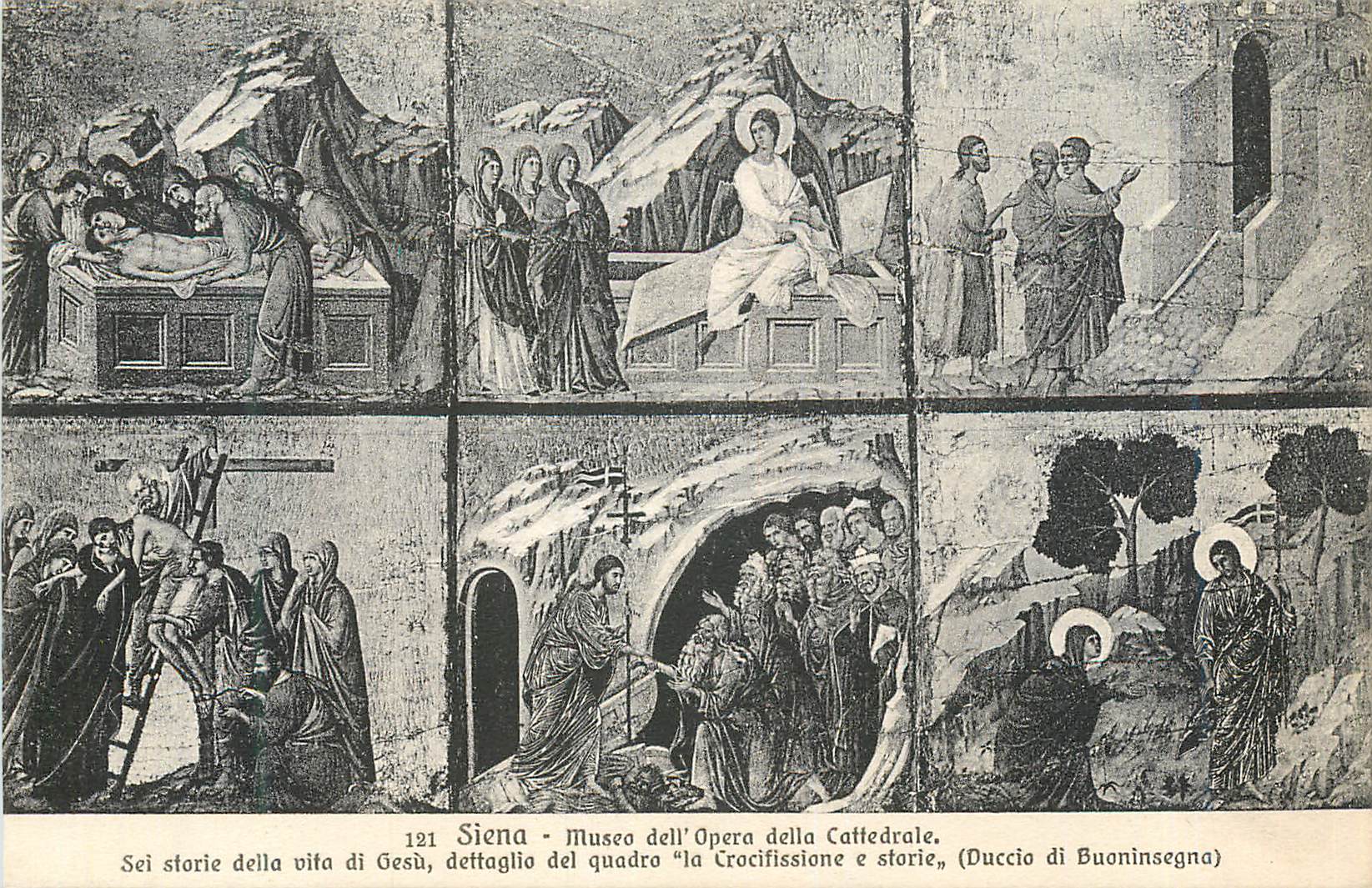 CPA Siena Museo Dell'Opera della Cattedrale (Duccio di Buoninsegna)