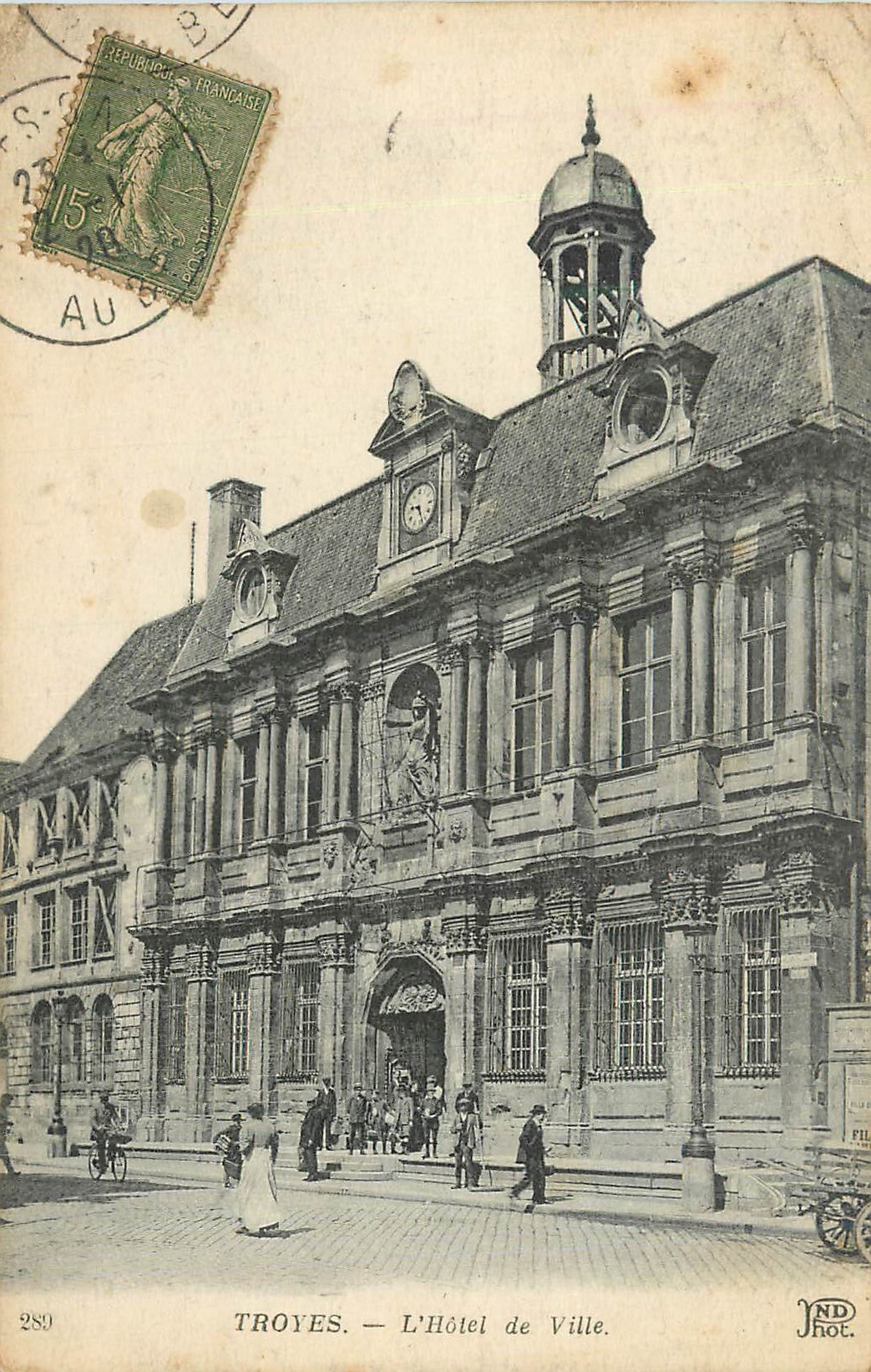 CPA Troyes L'Hotel de Ville