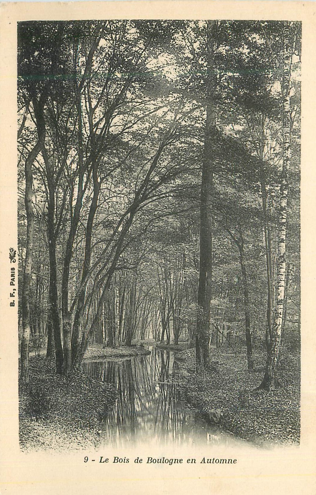 CPA Bois de Boulogne en Automne