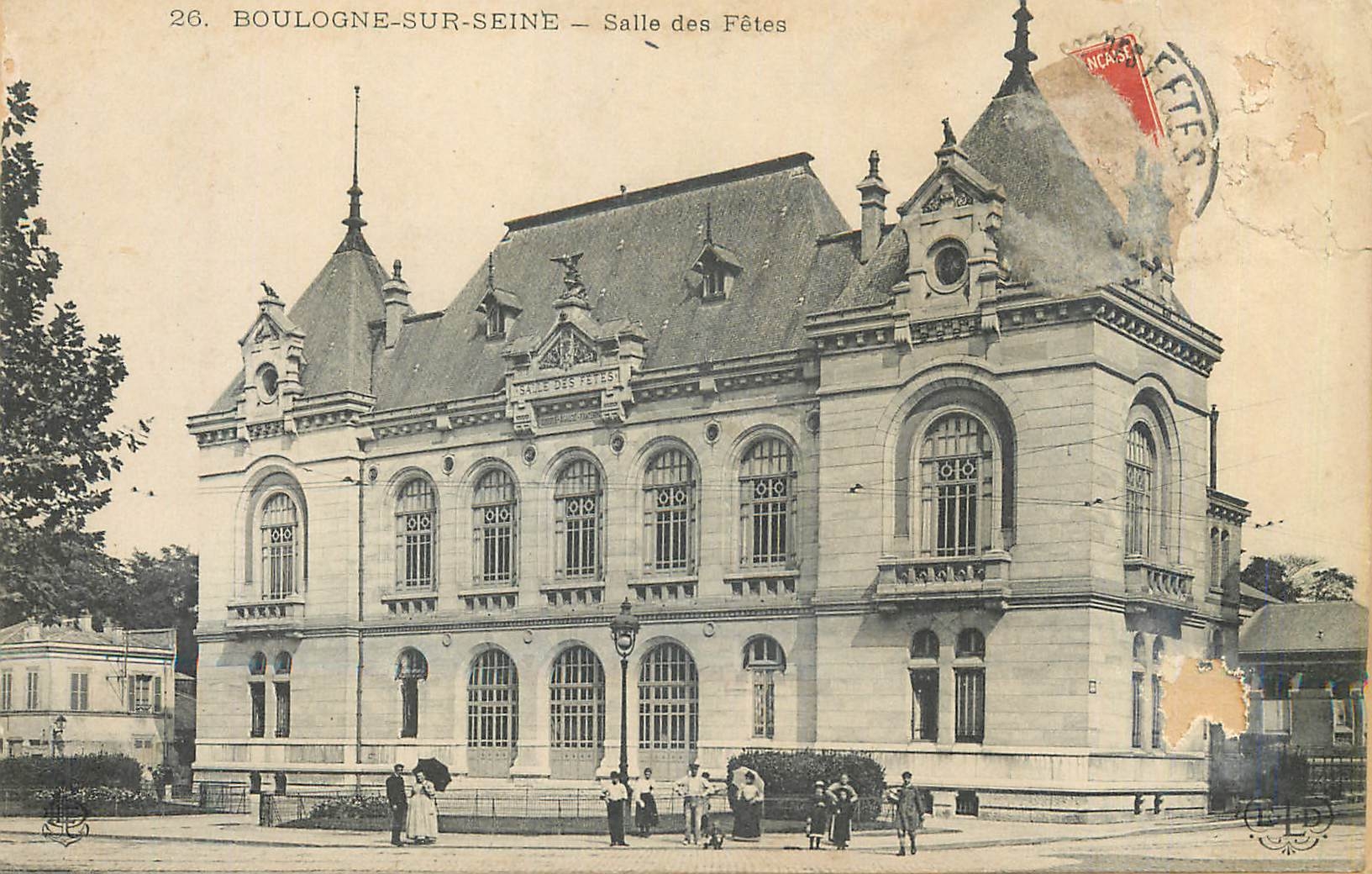 CPA Boulogne Sur Seine Salle des Fetes