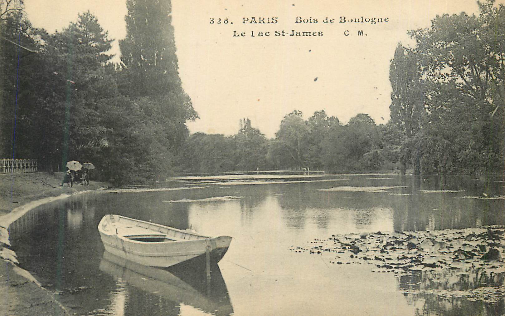 CPA Paris Bois de Boulogne Le Lac St James