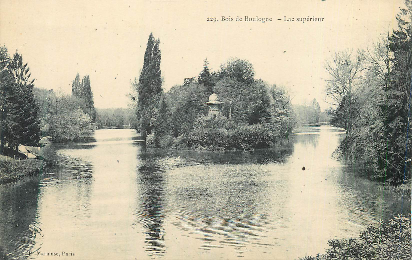 CPA Bois de Boulogne Lac Superieur