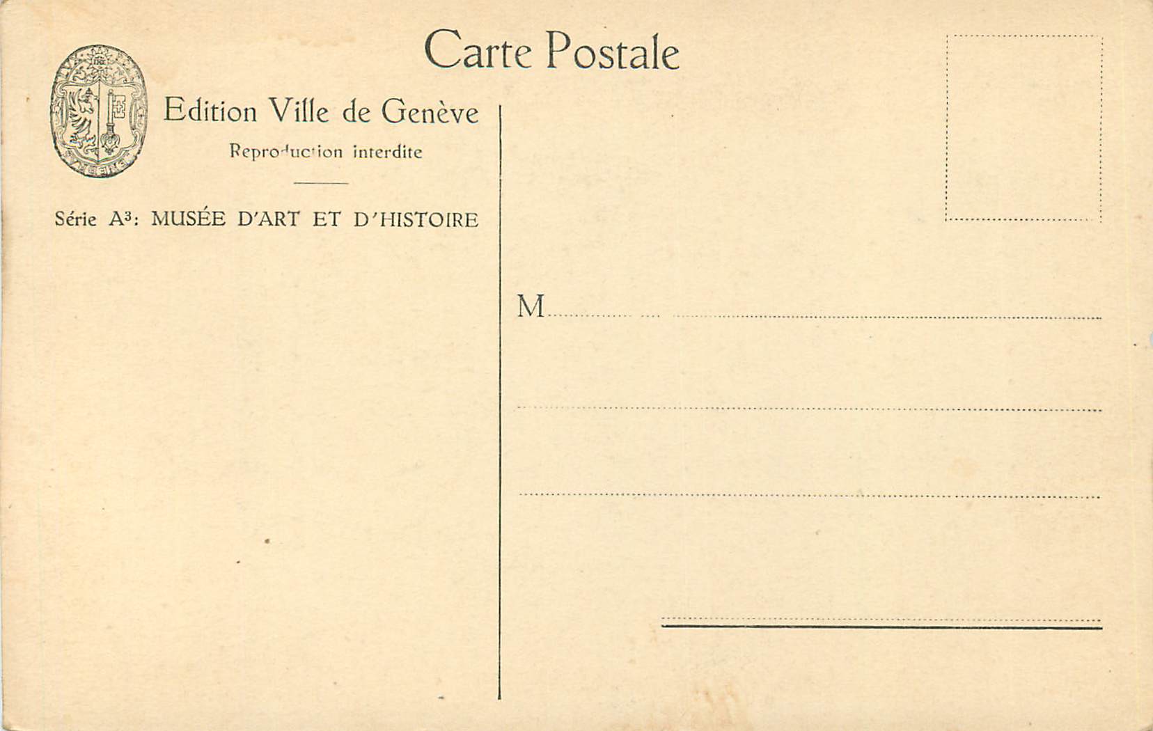 CPA Jean Marc Nattier(1685 1766) Ecole Francaise Portrait de la Ctesse de Toulouse Lautrec — Rückseite