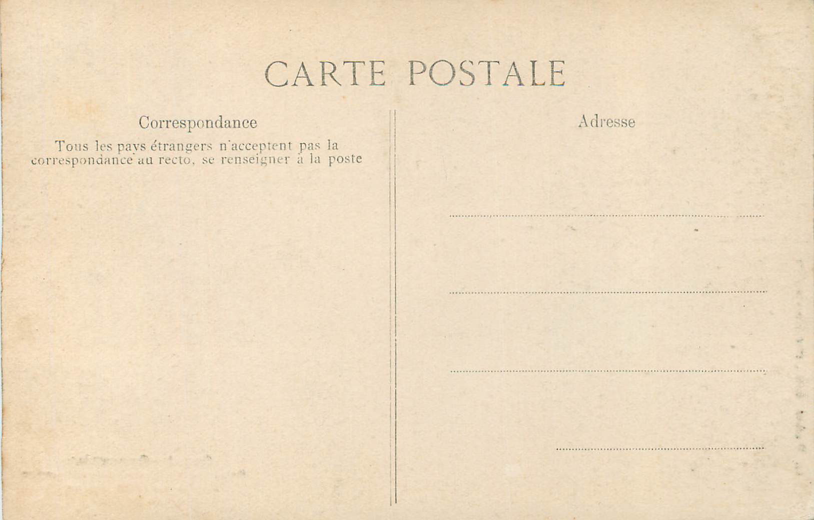 CPA Sainte Genevieve Patronne de Paris et de la France D'apres une Vieille Gravure du XVIIe Siecle — Verso