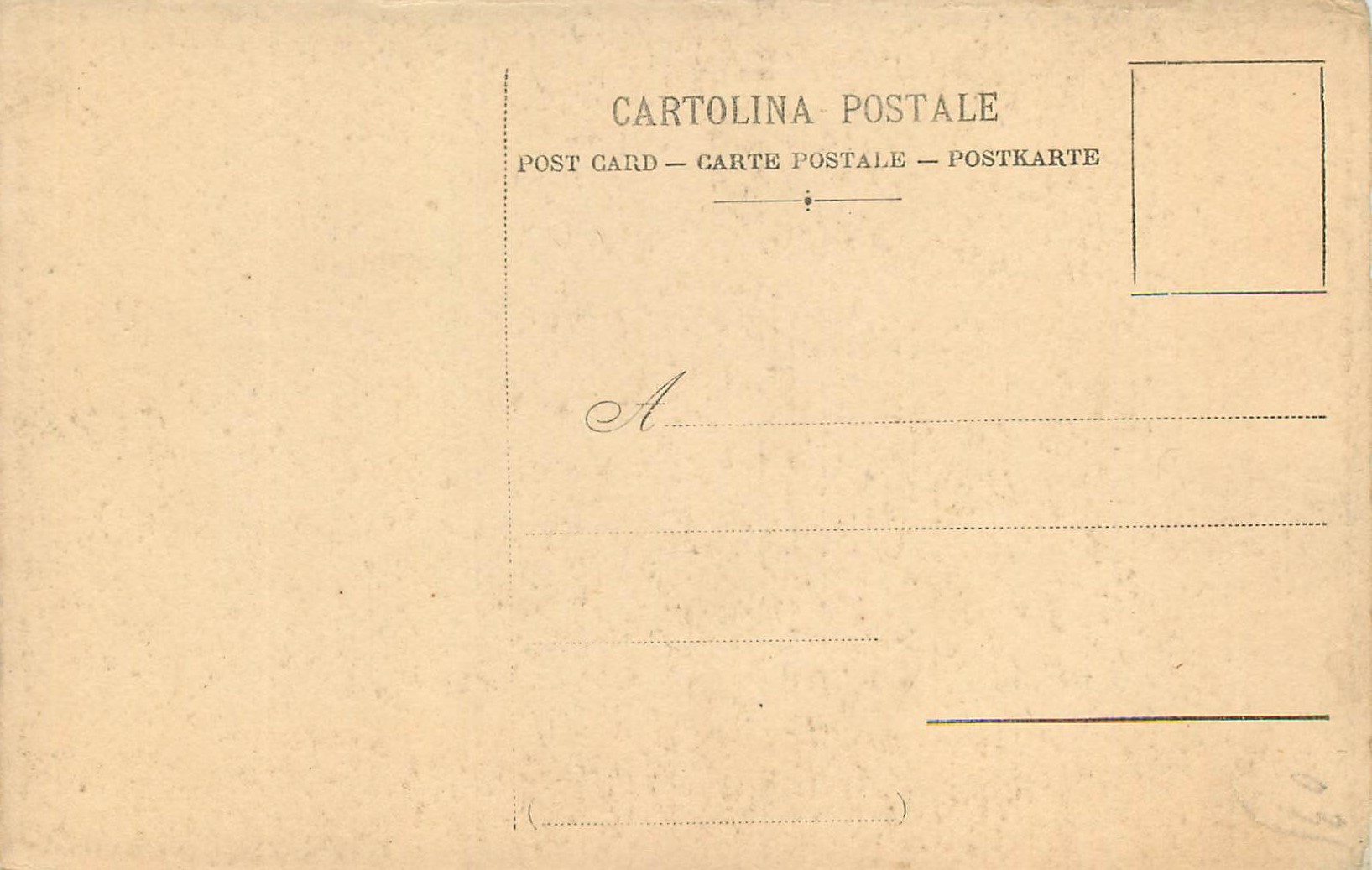 CPA Firenze Giuditta (Botticelli) — Verso