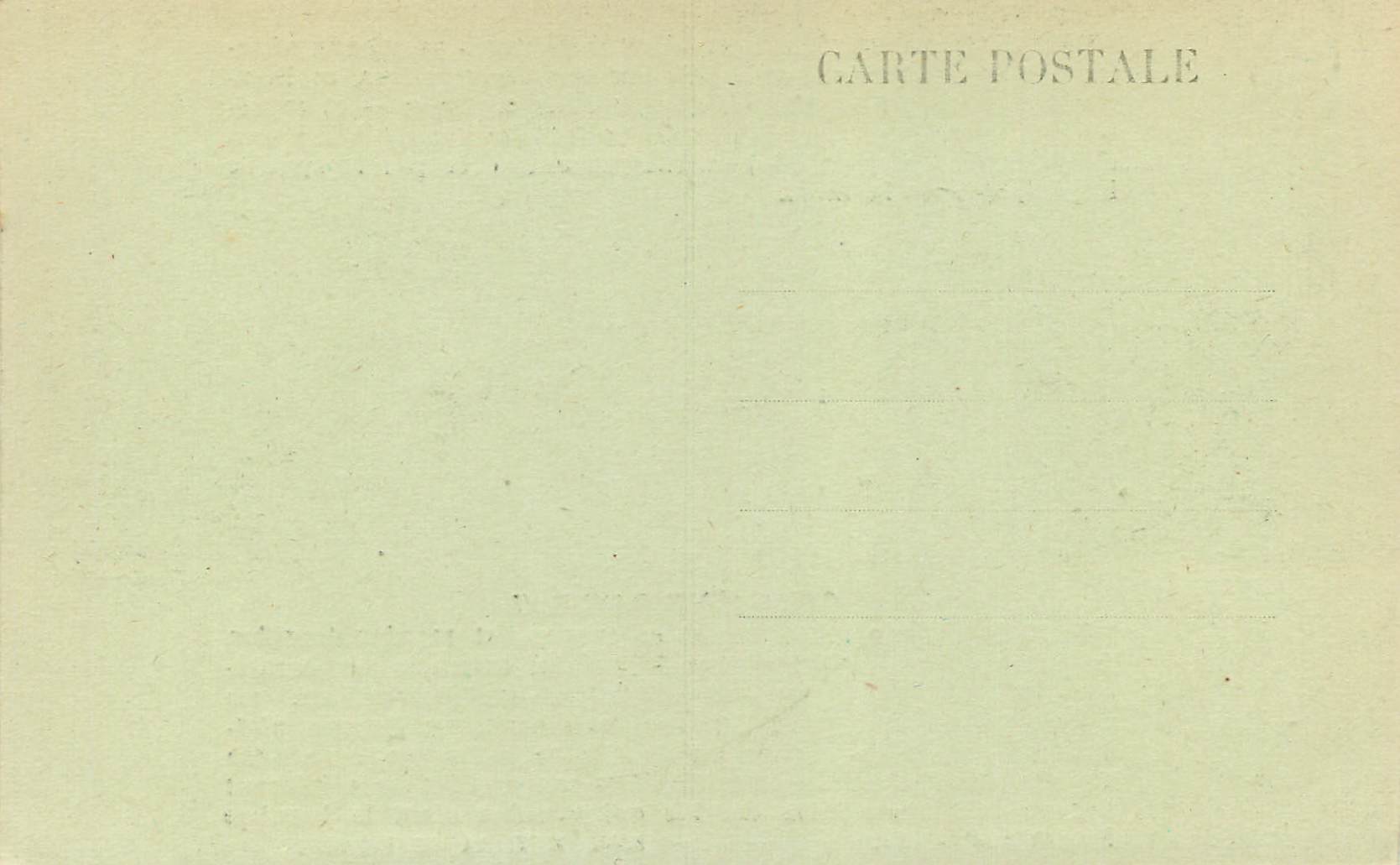 CPA Cette Fresque Admirable est Divisee en Tois Panneaux Separes par des Piliers la Chaise Dieu Danse macabre — Rückseite