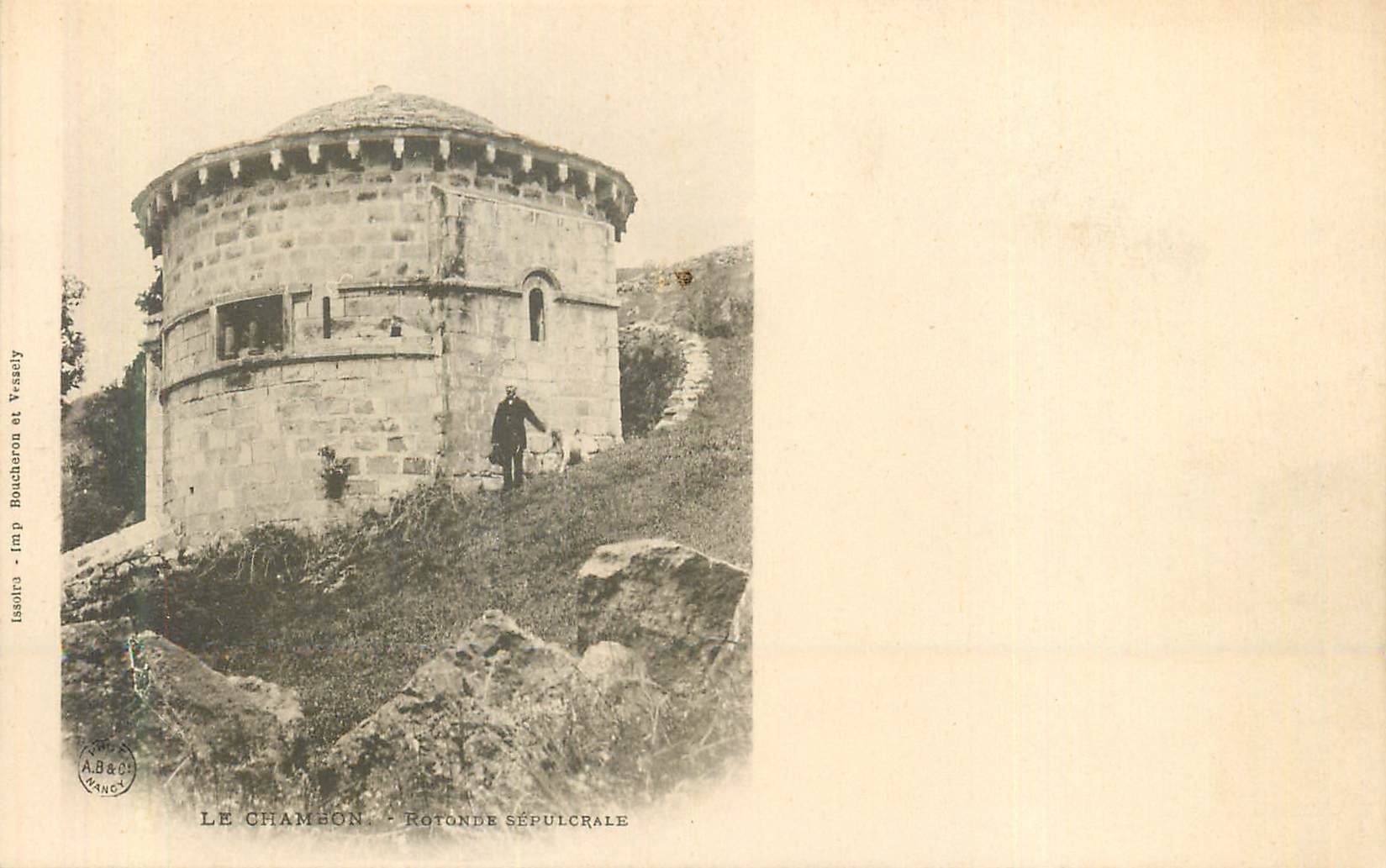 CPA le Chameon Rotonde Sepulcrale (carte 1900)
