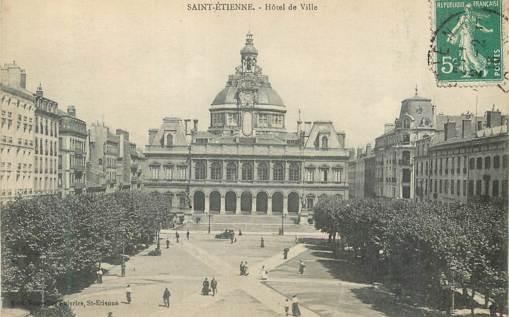 CPA Saint Etienne Hotel de Ville