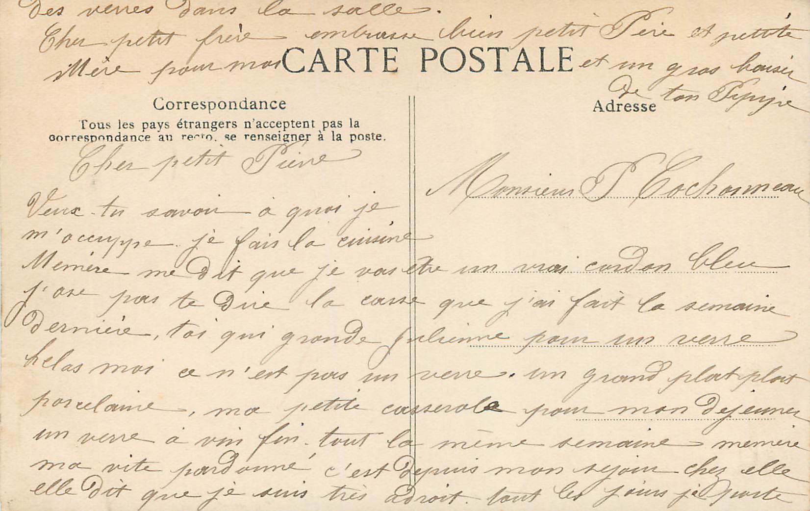 VENDOME — Façade de la Trinité — Éditeur E.D. (n°5) — Rückseite