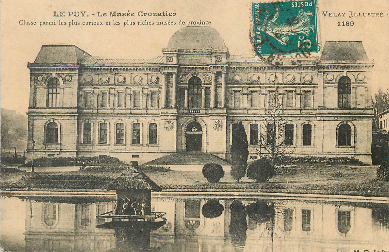 Le Puy - Le Musée Grozatier — Velay Illustré n°1169