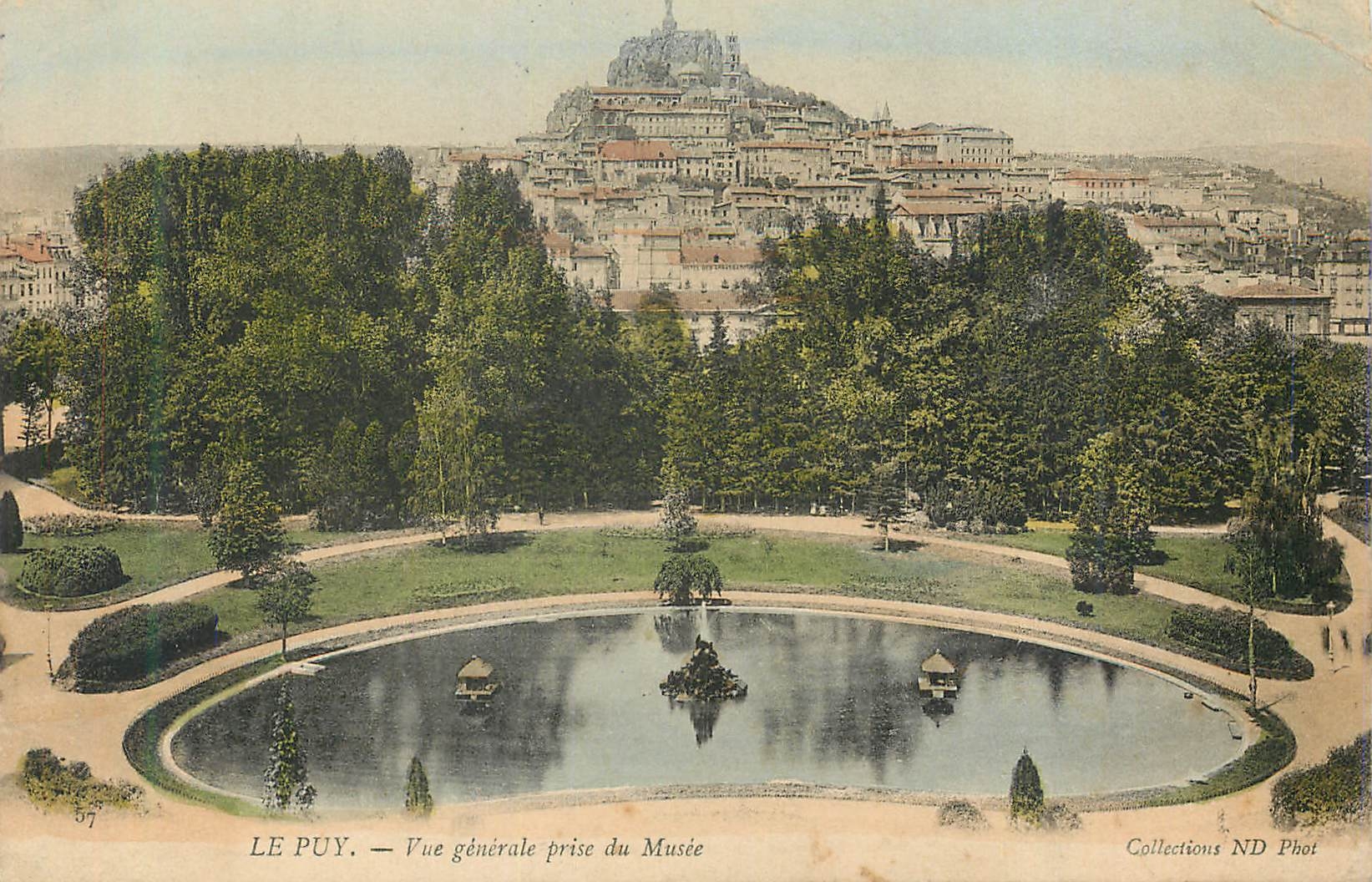 Le Puy — Vue générale prise du Musée — Collections ND Phot