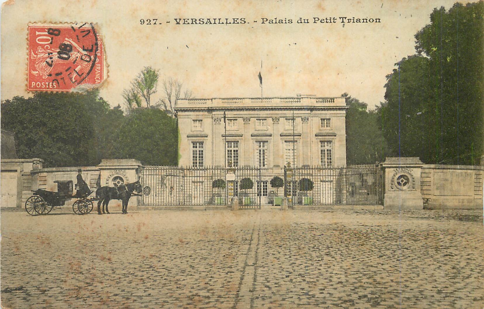 Versailles - Palais du Petit Trianon — éditeur anonyme, n° de série 927