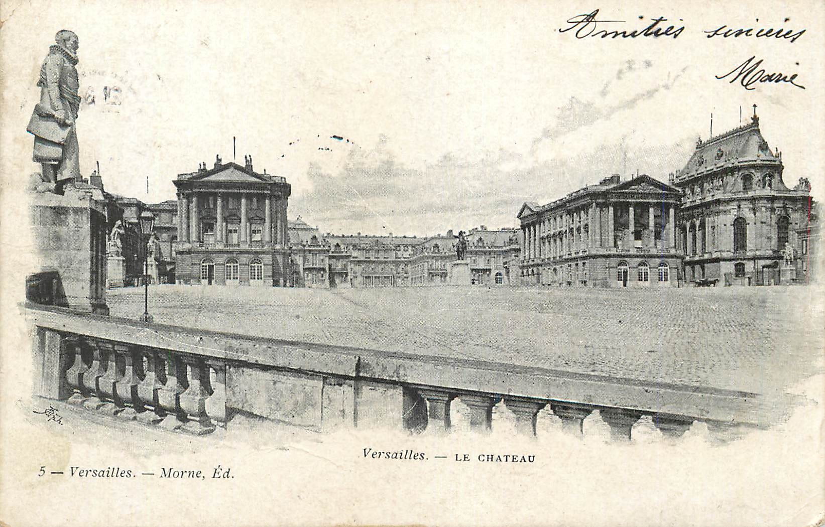 CPA Versailles le Chateau