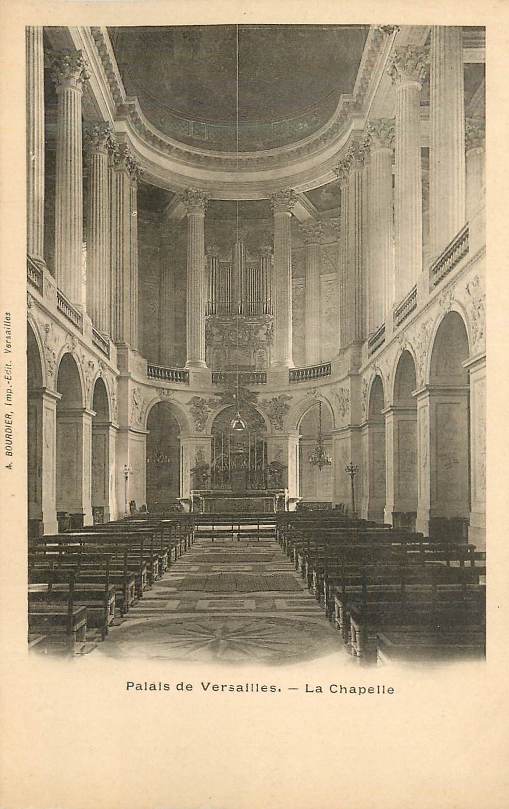 CPA Palais de Versailles la Chapelle