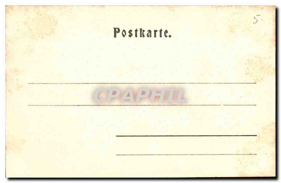 CPA Autriche Innsbruck MArai Theresienstrasse und Anna Saule — Rückseite