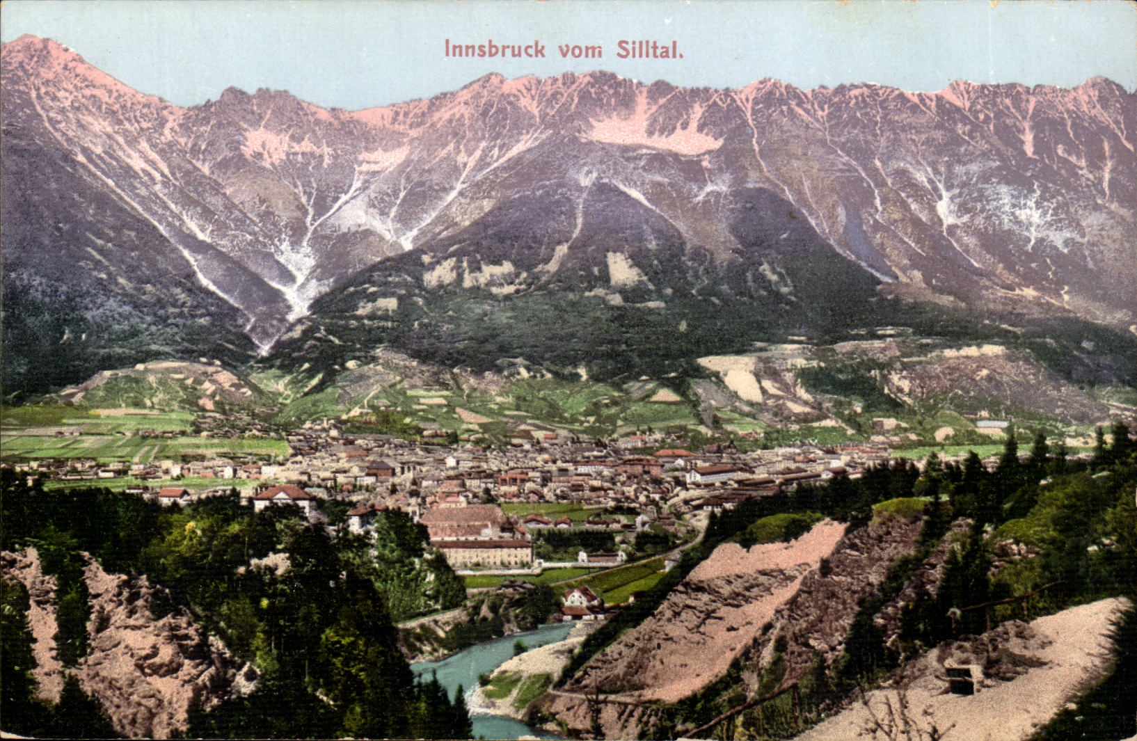 CPA Autriche Innsbruck Vom Silital