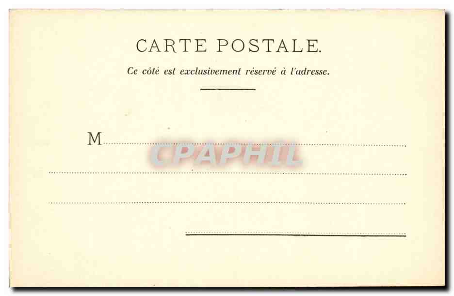 CPA Suisse Neuchatel Hotel de ville — Rückseite