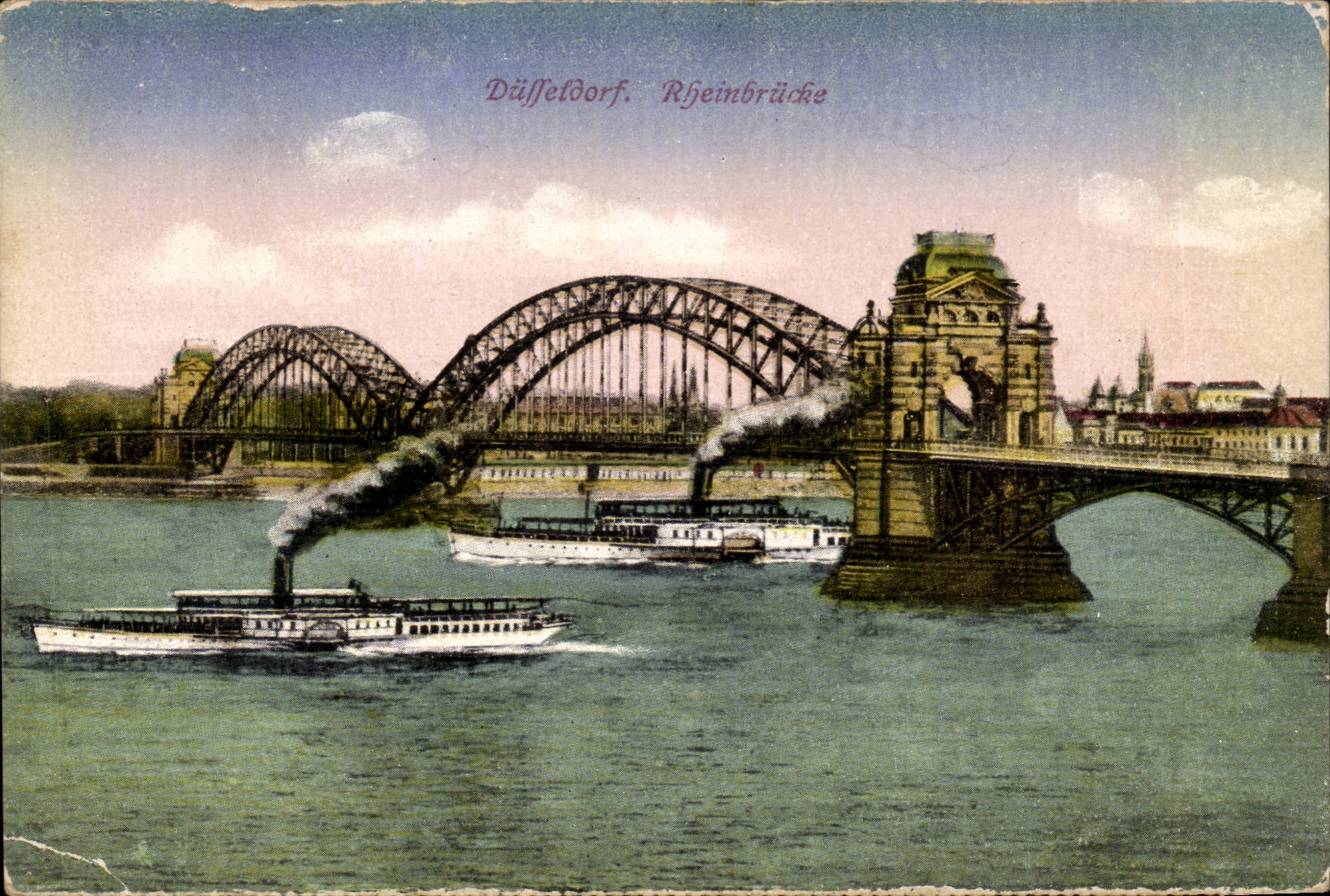 CPA Dusseldorf Rheinbrucke