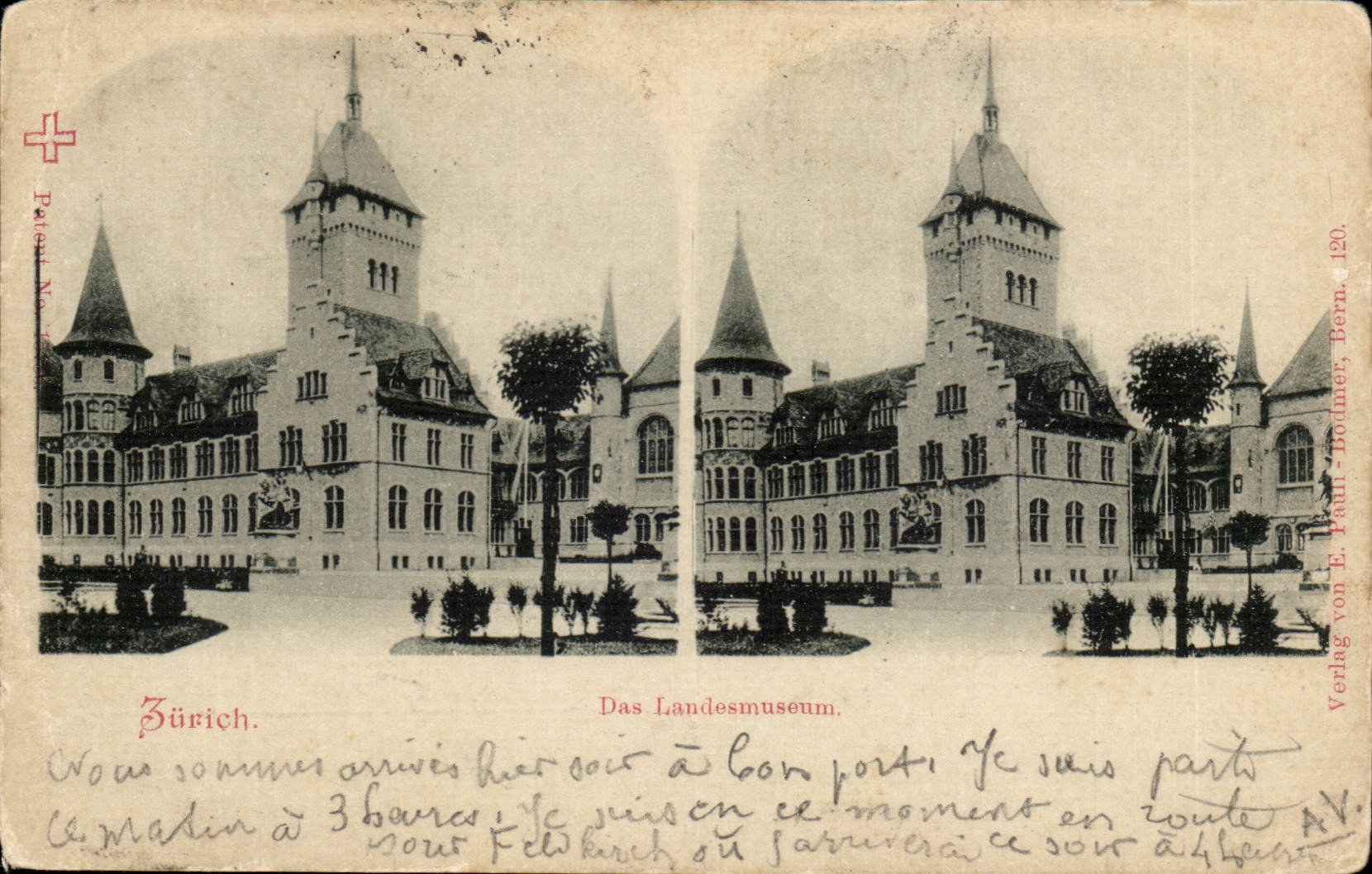 CPA Zurich Das Landesmuseum