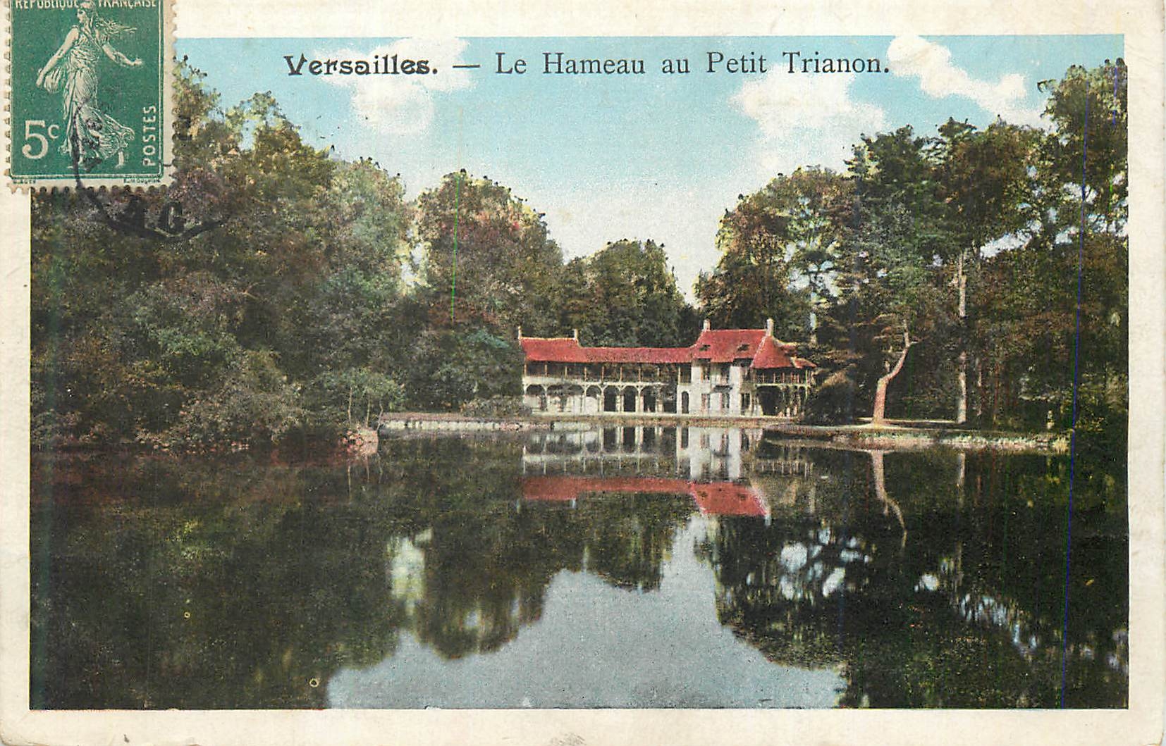 CPA Versailles le Hameau au Petit Trianon
