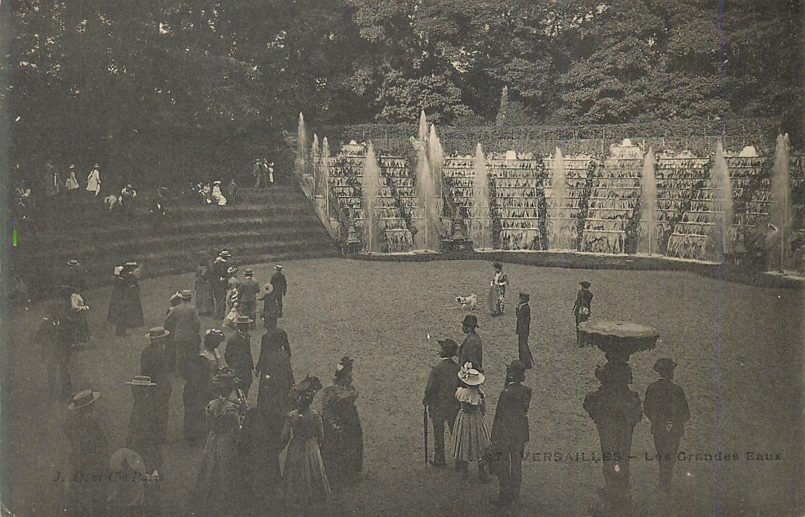 CPA Versailles les Grandes Eaux
